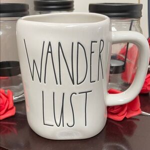 Rae Dunn Wanderlust Cream Mug